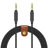 Geekria QuickFit Replacement Audio Cable for Sony MDR-1000X, MDR-100AAP, MDR-100ABN, MDR-XB950BT, XB650BT, XB750BT, MDR-1A and More Headphones - 3.5mm Stereo Cord (5.6 ft)
