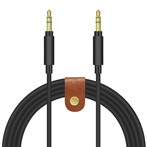 Geekria QuickFit Replacement Audio Cable for Sony MDR-1000X, MDR-100AAP, MDR-100ABN, MDR-XB950BT, XB650BT, XB750BT, MDR-1A and More Headphones - 3.5mm Stereo Cord (5.6 ft)