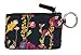 Vera Bradley Women's Zip ID Case (Midnight Wildflowers)