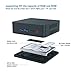 Beelink U55 Mini PC Intel Core-I3 5005U HD Graphics 5500 Windows 10 Mini Desktop Computer,8GB RAM/256GB SSD[Supports Extended RAM & SSD] Dual HDMI/Dual Wi-Fi/1000M LAN/Fan/Type-Cthumb 3