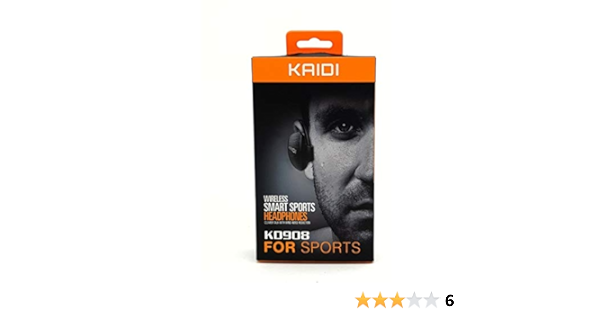 Fone de Ouvido Bluetooth Kaidi KD908 Preto | Amazon.com.br