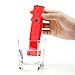 Digital PH Meter, 0.1 PH High Accuracy Water Quality Tester Pen Portable Pocket Size with 0-14 PH Measurement Range for Household Drinking Water, Aquariums, Swimming Spas(Red)