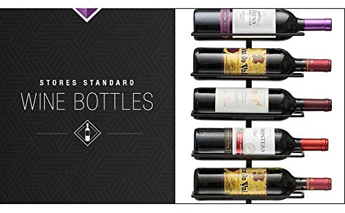 6 Sorbus+Wall+Mount+Holds+Bottles