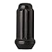 DPAccessories Black M14x1.50 Lug Nuts for Aftermarket Wheels - Closed End Duplex XL Spline Tuner - 51mm (2