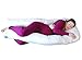 Samay Pregnancy Pillow - Brown U Shape Full Body Pillow and Maternity Support - Support for Back, HIPS, Legs, Belly for Pregnant Women