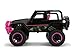 Jada Toys Girlmazing Jeep Wrangler RC Car, 1: 16 Scale Remote Control, Black & Camo