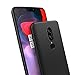 EasyAcc Slim Case for OnePlus 6, Matte Black TPU Phone Cases Finish Profile Back Protective Cover Compatible with OnePlus 6