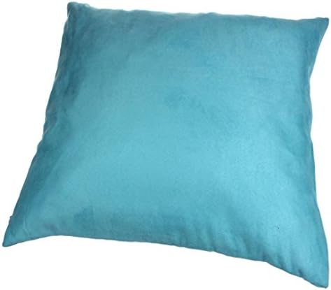 OUBAO Suede Nap Cushion Cover Home Decor Sofa Throw Pillow Case (Blue)