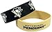 NHL Pittsburgh Penguins Silicone Rubber Bracelet Set, 2-Pack