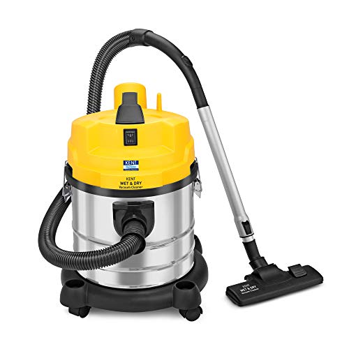 KENT - KSL-612 Wet and Dry Vacuum Cleaner 1200-Watt (Metallic Silver)