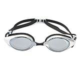 Swim Goggles, OUTAD Mirrored Swimming Goggle Soft and Comfortable: Anti Fog, UV Protection, Shatterproof, No Leaking For Adults, Men, Women, Youth, Kids 10+ (Silver, High Definition)