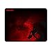 Redragon P016 Gaming Mouse Pad, Large 13 x 10.2 x 0.1 Inches, Stitched Edges, Waterproof, Black Red Dragon Design, Pixel-Perfect Accuracy Optimized for All MMO Computer Mouse Sensitivity and Sensors
