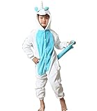 Kiddom Kid's Cartoon Animal Cosplay Pajamas Unisex Anime Cartoon Onesies Sleepwear