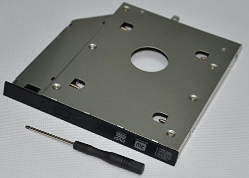 Deyoung 2nd HDD SSD Hard Drive Caddy for Dell Latitude E4300 E4310 with Original Bezel + Mounting Bracket