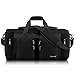 Gonex 45L Travel Duffel Bag Gym Bag Sports Duffle Bag Weekender Bag Luggage Duffel for Men Women for Hiking Camping Travelling Cycling with Multi-Pockets Black