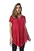 Riviera Sun 21810-ROS-1X Solid Top/Tops for Women Rose