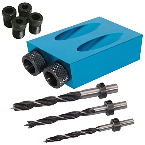 Pocket Hole Screw Jig Dowel Drill Joinery Kit Carpenters Wood Woodwork Guides Joint Angle Tool Carpentry Locator Craft Pack of 14