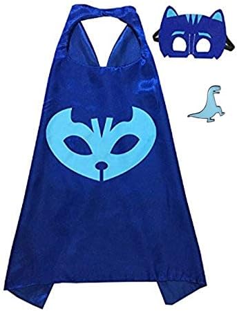 Superhero Cape and Mask Halloween Costume Set for Boys and Girls