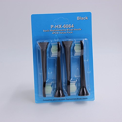 image for Gods Kingdom 4Pcs Replacement Toothbrush Heads for Philips Sonicare Di