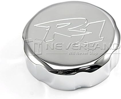 Noviame(TM)2015 Aluminium Motorcycle Front Brake Oil Reservoir Cap for Yamaha YZF 1000 R1 1998-2008 YZF-R1