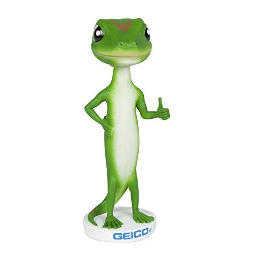GEICO Gecko Thumbs Up! Bobblehead Wobbler Nodder