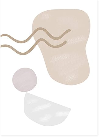 Amazon フォトフレーム Gblhm 抽象的なボホスタイルシーンスケッチラインキャンバス絵画ポスタープリントウォールアート写真リビングルームホームインテリアインテリアno Frame 15xcm フレームなし ピクチャーb 写真整理 保管 通販