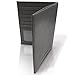 RFID Blocking Leather Passport Holder For Men and Women - Black
