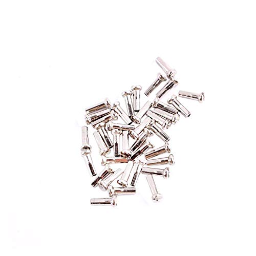 JooFn 14mm 14G Bicycle Steel Spoke Nipples 2.0mm (Pack of 80)