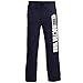 Doctor Who Logo And Text Outline Men's Adult Navy Blue Lounge Pants (X-Large)