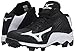 Mizuno Men's 9 Spike adv frhse 8 mid, Black/White, 11 M US