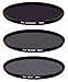 ICE Extreme ND Filter Set 95mm ND100000 ND1000 ND64 Neutral Density 95 16.5,10, 6 Stop Optical Glass
