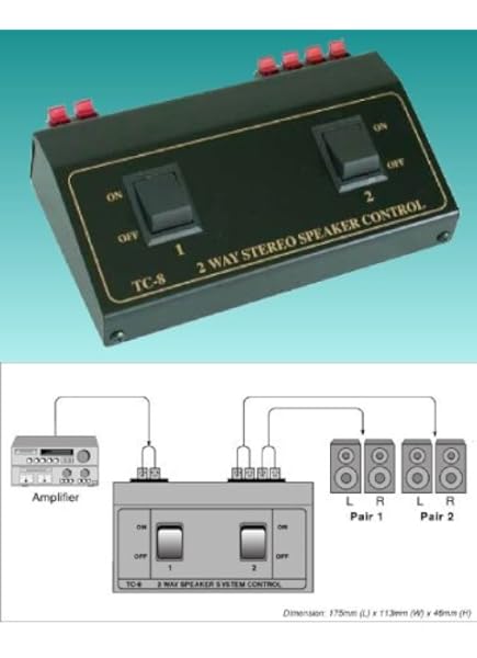 rv speaker selector switch
