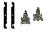 CRAFTSMAN Deck Kit Compatible with 46" Poulan Husqvarna, 2 187292 Spindles, 2 Blades for 405380 403170 532405380. Spindles Include Hardware,