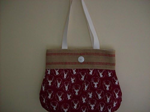 Deer print women's handbag