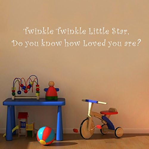 Pop Decors WL-0138-Vb Inspirational Quote Wall Decal, Do You Know How Loved You Are