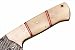 SharpWorld Beautiful Damascus Knife Made of Remarkable Damascus Steel and Exotic Handle -Best Hunting Knife with Sheath TJ102 (Camel Bone)