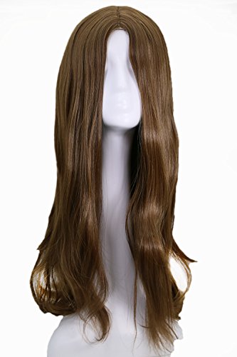 Xcoser Black Widow Wig Captain Cosplay Civil War Costume Accessories Halloween Party