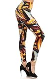 Print Leggings Tuscan Sun (N386-OS)