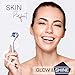 Derma Roller for women, Anti-age wrinkle skincare,540 titanium Microneedle Derma Roller facial scar removal, for home use, 0.25 mm Derma Roller by TheNextFigure
