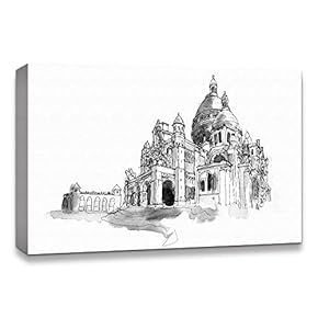 Freehand Sketching of Scenery Pictures Home Wall for...
