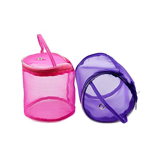 Panamami DIY Mesh Sewing Kit Tasche Tragbare Zylindrische Webwerkzeuge