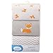 Luvable Friends 3-Pack Rib Knit Infant Gowns