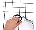 6 Pcs Black Whiteboard Gridding Graphic Tape Art Grid Marking Tapes, 6mm Width White Board Tape Line