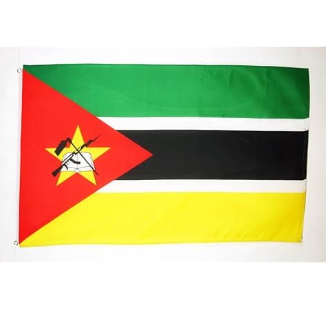 Mozambique Flag 3 X 5 Mozambican Flags 90 X 150 Cm Banner 3x5 Ft Drapeau Mozambique Az Flag Amazon Ca Patio Lawn Garden