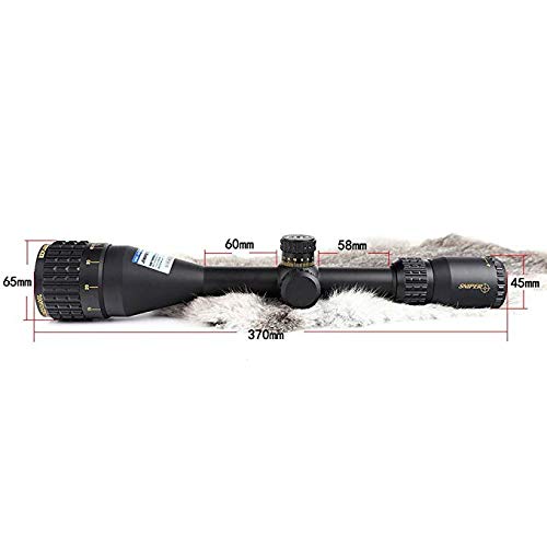 SNIPER NT 6-24x50 AOGL Rifle Scope Red/Green/Bule Illuminated Optics Sportting Scope Full Size for Hunting