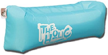 The Hollick Portable Waterproof Inflatable Lounge Lounger Beach Air Cushion Air Sofa Comfortable Relaxed Air Sofa Dream Chair (SKY BLUE)