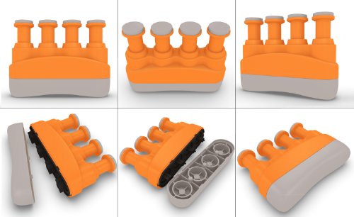 PREMIUM 2 IN 1 KIT – Hand Finger Exerciser For Hands & Fingers Fitness – Your Complete Gripper Stretcher & Strengthener Bundle – For Kids Seniors Athletes & Musicians