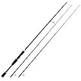 KastKing Perigee II Fishing Rods - Fuji O-ring Line Guides, 24 Ton Carbon Fiber Casting and Spinning Rods - Two Piece Twin-Tip Rods and One Piece Rods