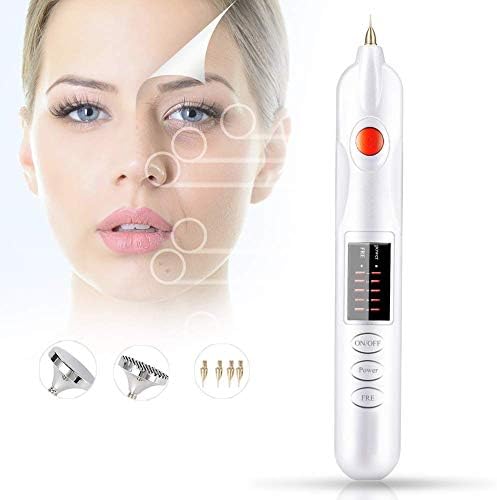 Djbnq Spot Eraser Pro, Laser Pen Dot Mole Removal Picosecond Pen, Plug-in Electric Mole Remover Magic pen freckle Mole Mole Tattoo Removal Pen Ionian Instrument
