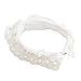 DDLBizWomen Lace Pearl Crystal Diamond Vintage Fake Shirt Collar Necklace Choker Collar